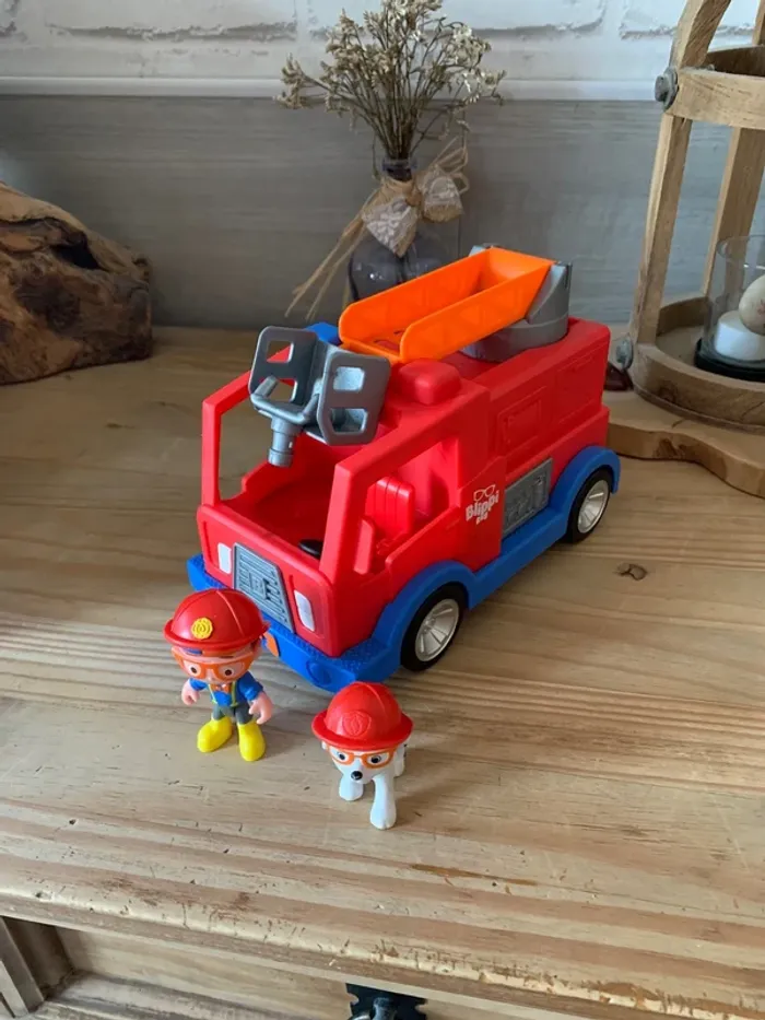 Camion pompier blippi