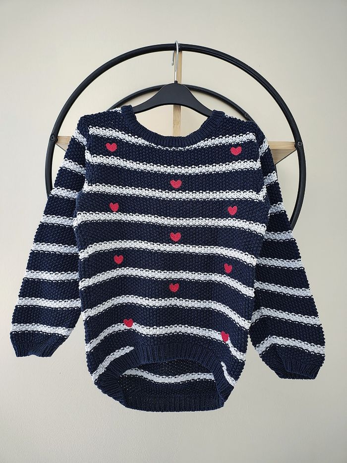 5 ans pull maille brodé Tissaïa