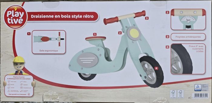 Draisienne bois retro