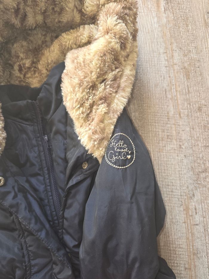 Manteau - doudoune fille tao - tape a l'œil taille 36 mois - 3 ans noir - photo numéro 5