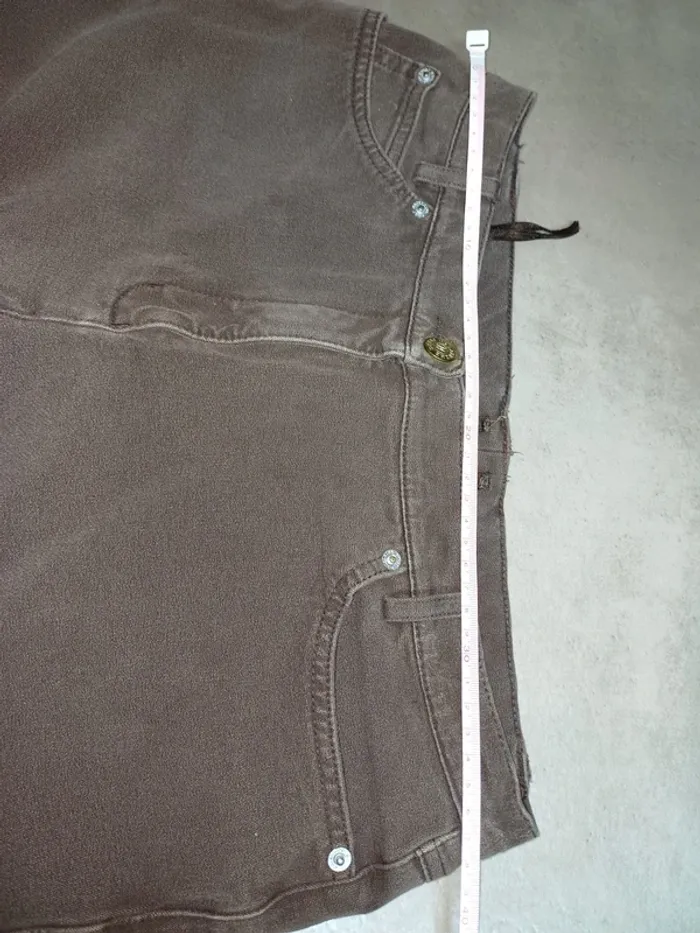 Jeans sans marque élastique - photo numéro 4