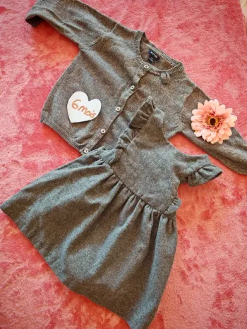 Ensemble kiabi robe et gilet