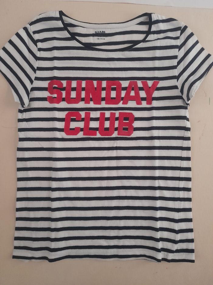 Lot de 6 tee-shirts fille en 8ans à manches courtes - photo numéro 7