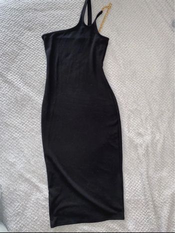 Robe asymétrique noire Pimkie XS
