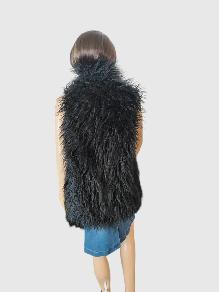 Veste sans manches Zara noire - Taille L - photo numéro 4