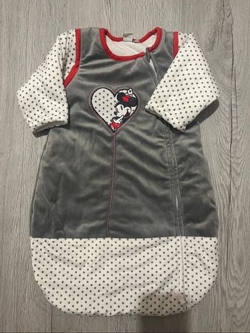 Combinaison bébé Disney Minnie – Taille 1 (manches amovibles)