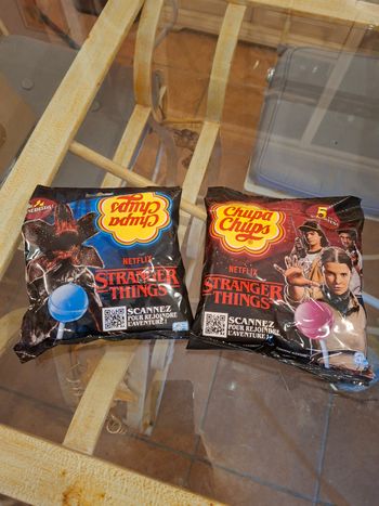 Sucettes Stanger Things Chupa Chup 