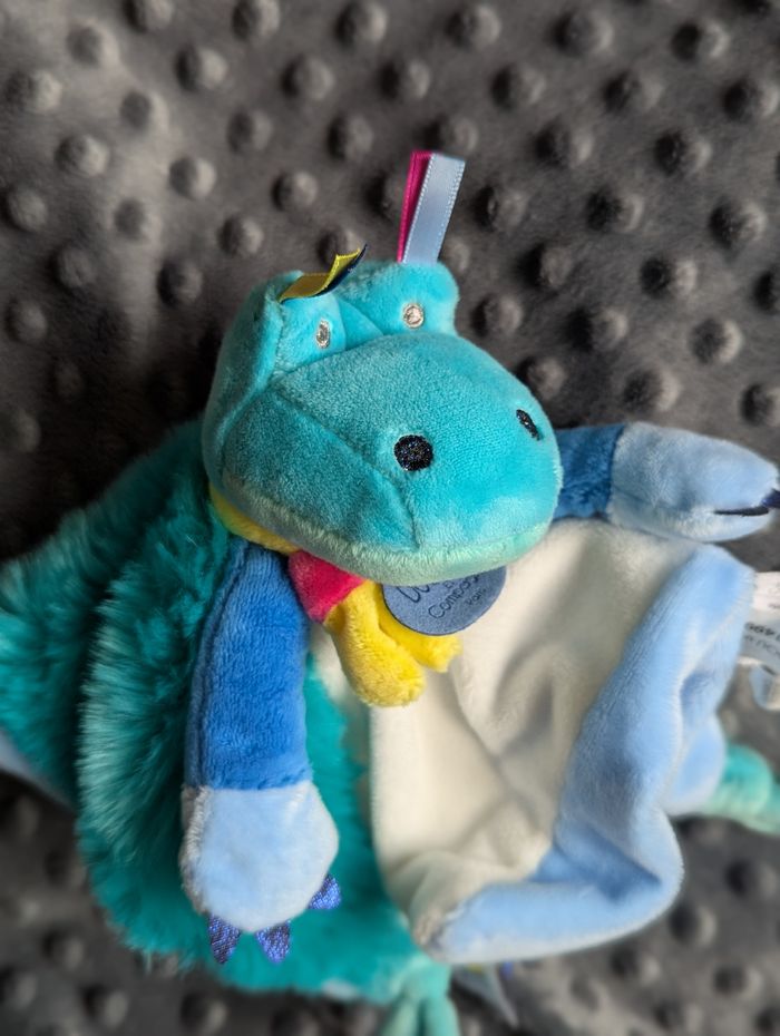 Doudou plat croco tropicool doudou et compagnie - photo numéro 5