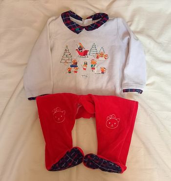 Pyjama Noël 24 mois sergent major 