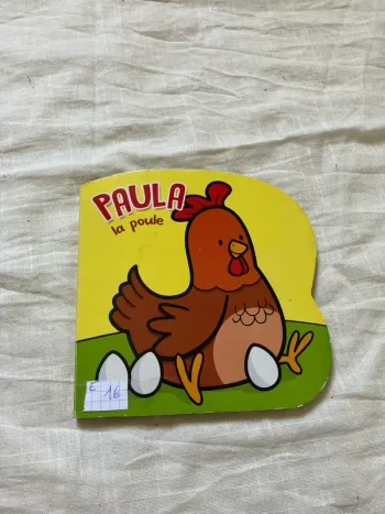Livre enfant – Paula la poule (collection animaux)