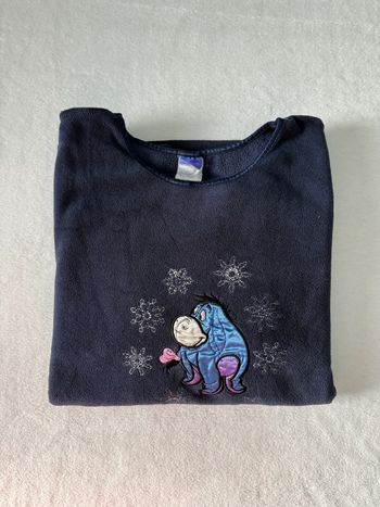 Sweat de nuit bleu marine Disney bourriquet taille M en très bon état