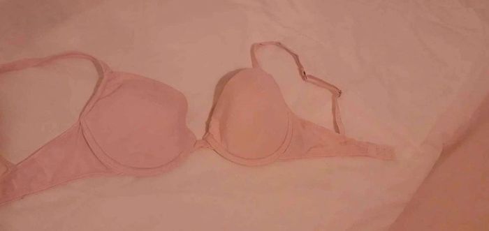 Soutien gorge pigeonnant rose pale T90C