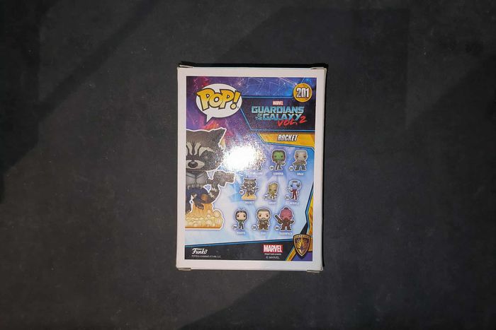 Figurine Funko Pop / Rocket 201 / Les Gardiens De La Galaxie 2 / Marvel - photo numéro 2