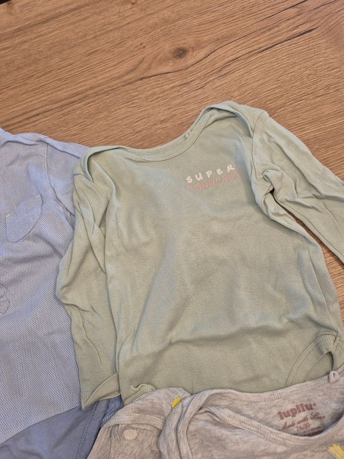 Lot de 5 bodies 6-12 mois - photo numéro 6