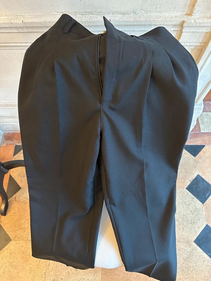 Pantalon costume homme noir 11th January T32US - photo numéro 2