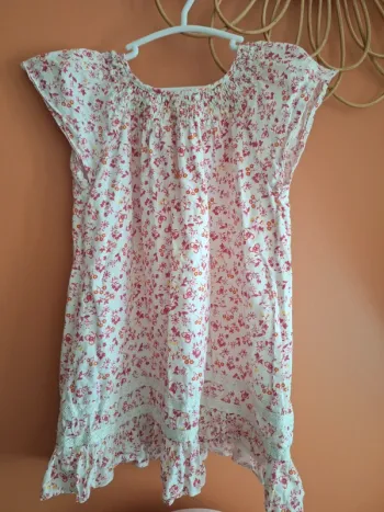 Robe fleurie 3 ans