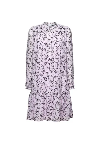 Robe Esprit femme violet et noir Taille S Neuf