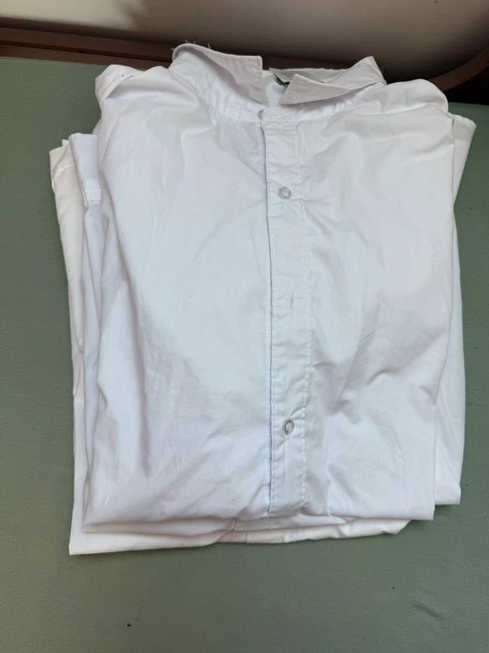Lot 3 chemises blanches
