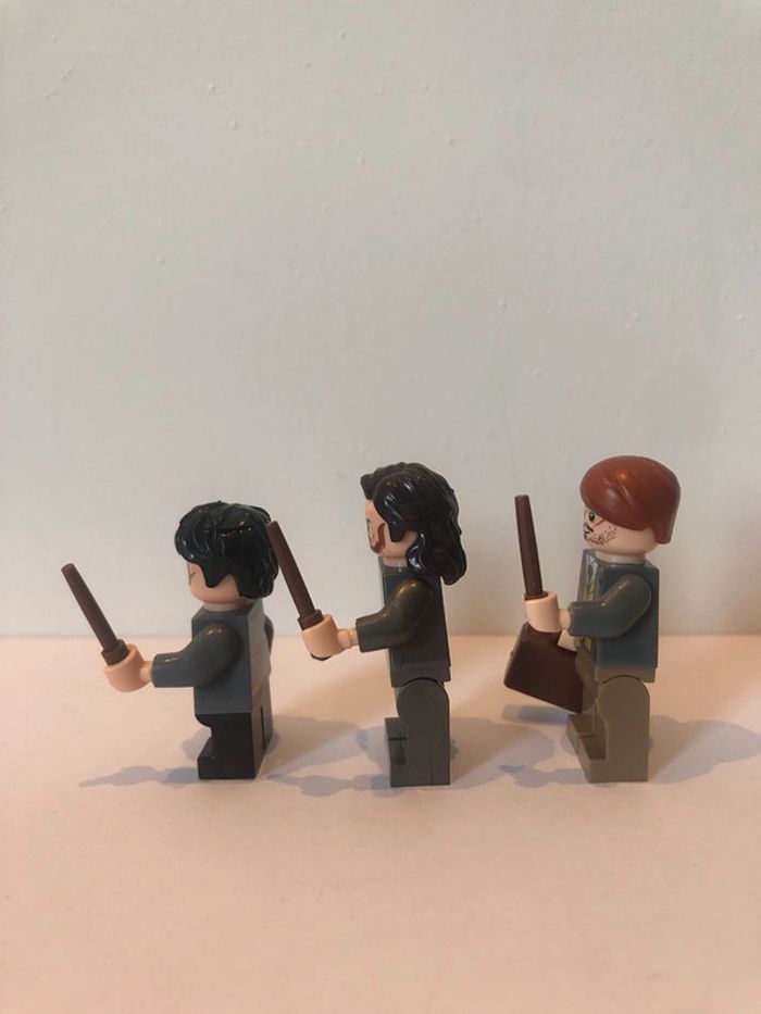Figurine type lego Harry, Sirius Black et professeur Lupin. Harry Potter - photo numéro 2