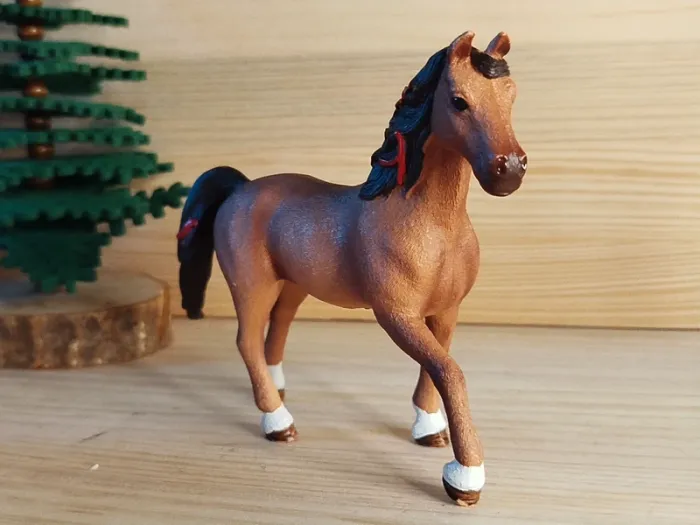Schleich Étalon marron figurine animal équidé - photo numéro 2