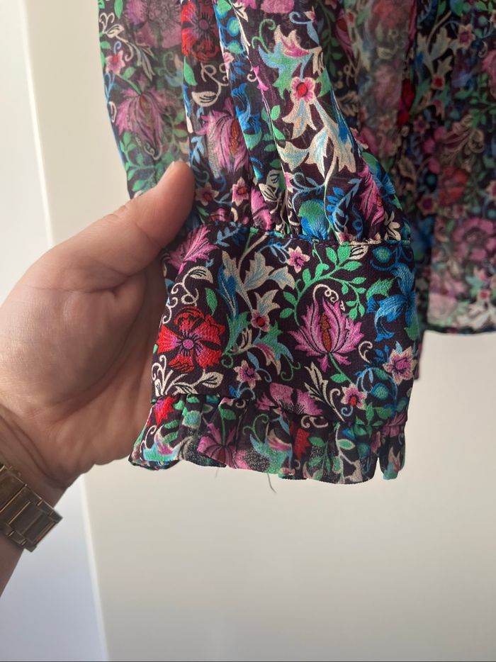 Blouse fleuri mango taille 38 - photo numéro 3