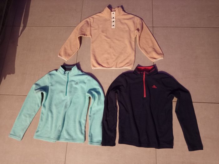 Lot de 3 polaires 10-11 ans en parfait état - photo numéro 2