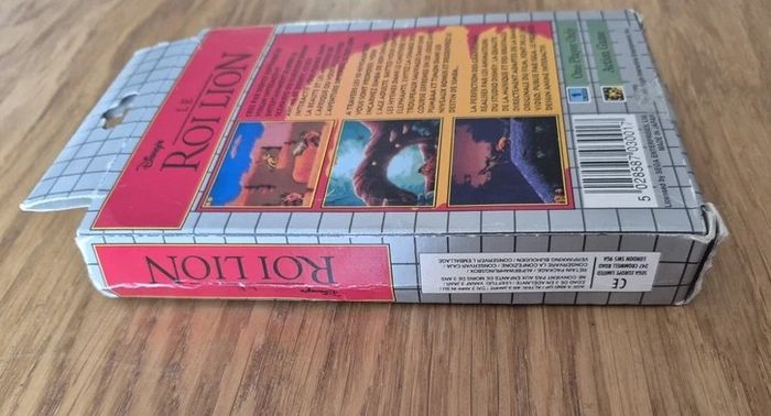 Jeu Le Roi Lion Sega Game Gear GG Complet pal euro Cib - photo numéro 4
