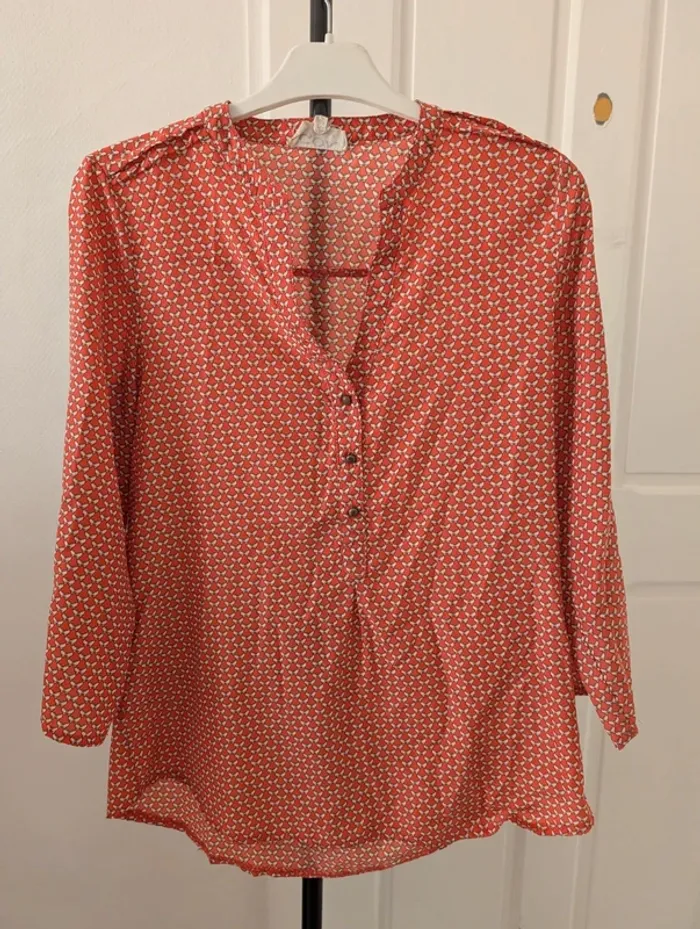 Ensemble blouse avec pantalon T.S/M. - photo numéro 8