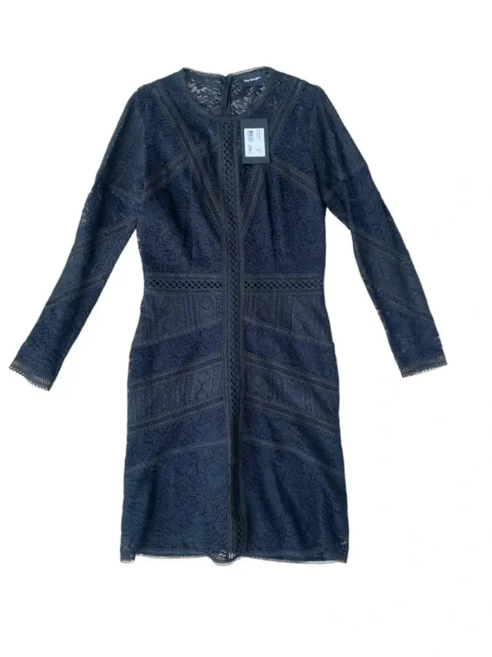 Robe en dentelle noire The Kooples taille M neuve avec étiquette