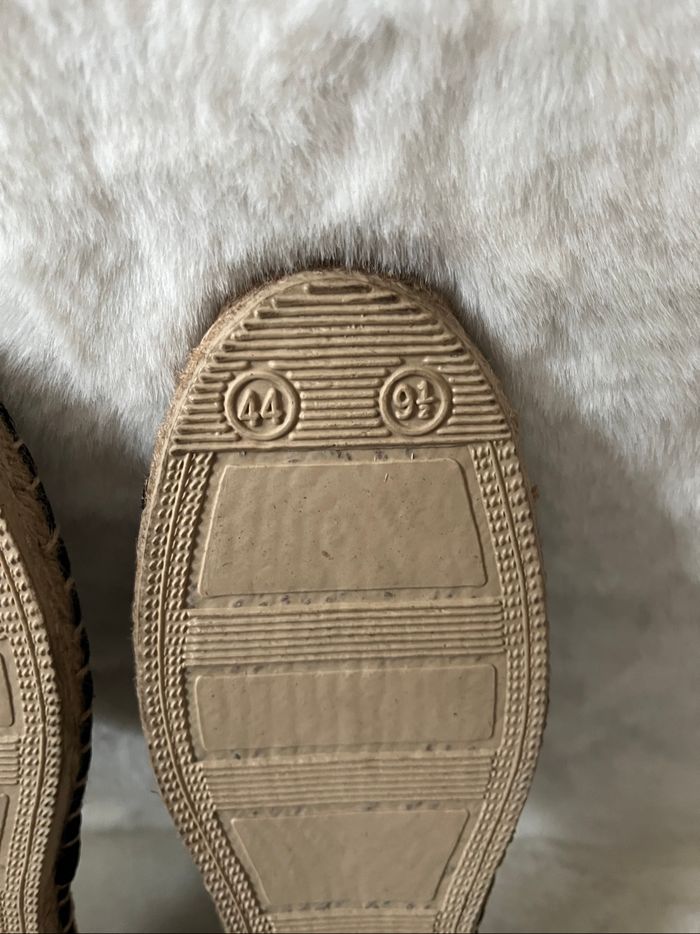 Espadrilles noires pointure 44 - photo numéro 3