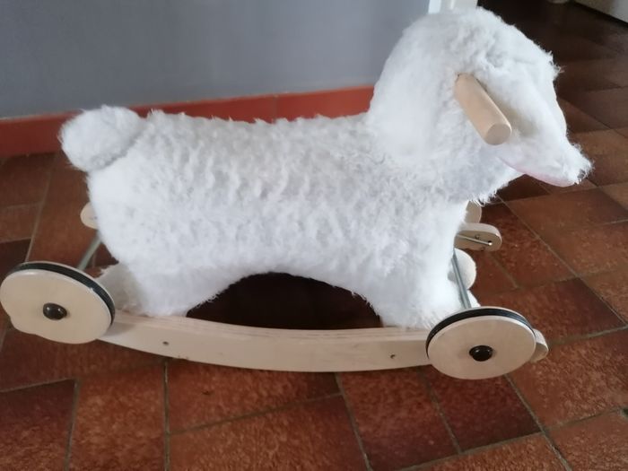Mouton à bascule et trotteur vilac - photo numéro 3