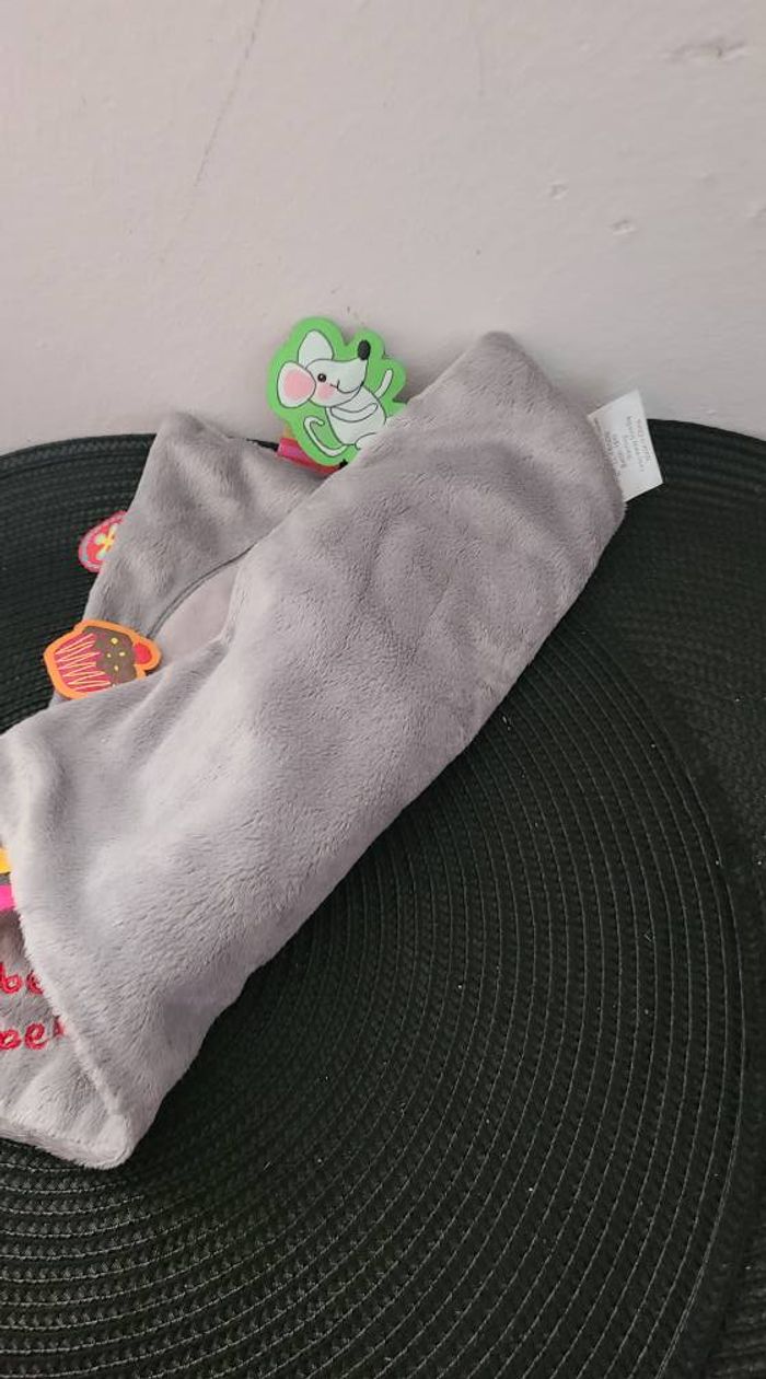 éléphant LABEL-LABEL carré plat gris étiquettes - photo numéro 2