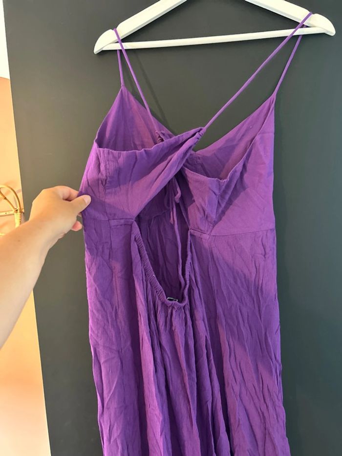 Robe longue violette kiabi - photo numéro 3