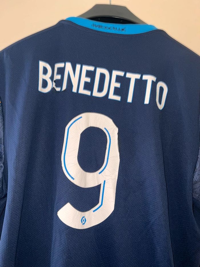 Maillot de foot OM 2020/21 Benedetto taille 2 XL - photo numéro 3