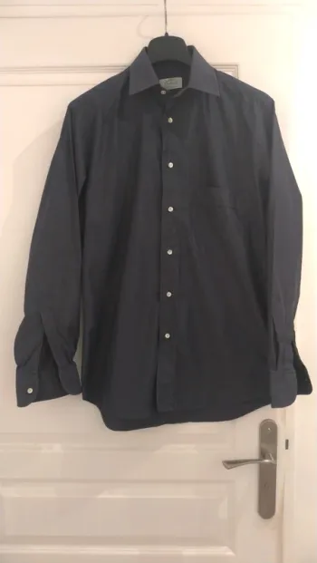 Chemise manches longues 100% coton