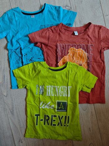 3 Tshirt 6 ans