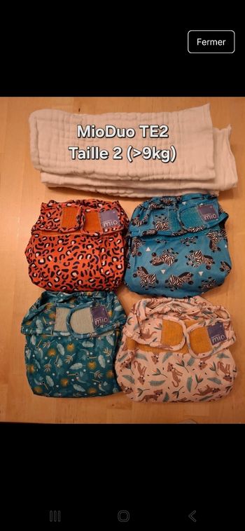 Couches lavables Bambino Mio