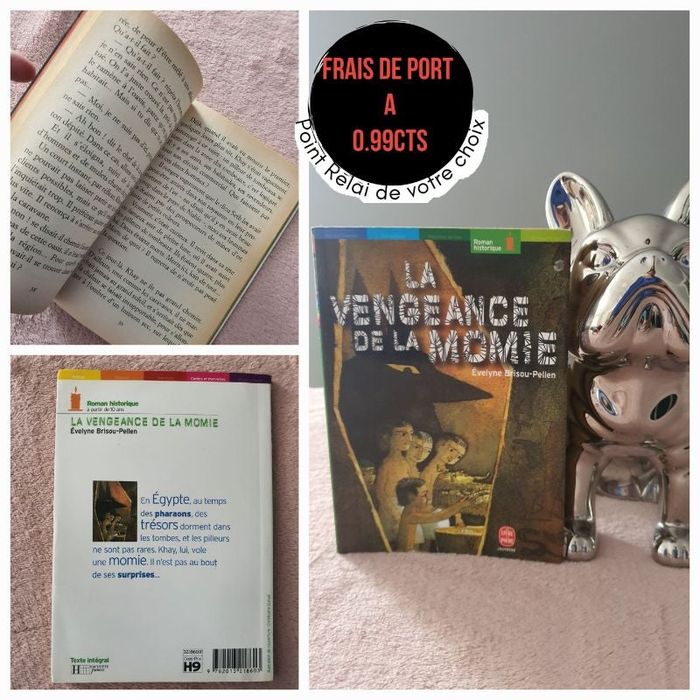 La vengeance de la momie roman histoire 10ans +