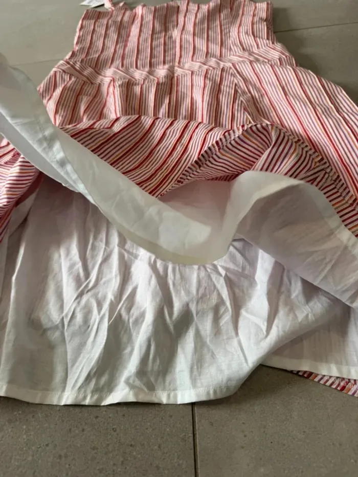 Robe multicolore Daniel Hechter, neuve taille 46 valeur 151€ 90cm de longueur - photo numéro 5