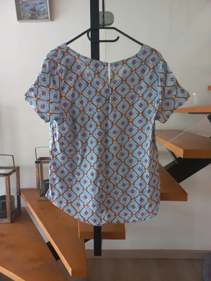 Blouse cerise blue - photo numéro 5