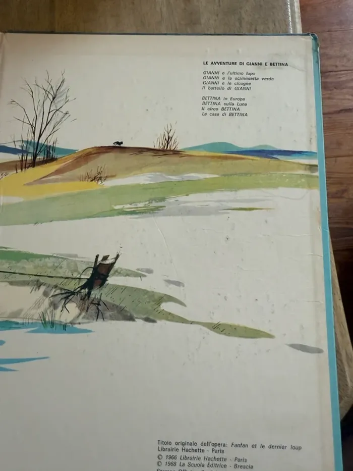Livre Pierre Probst Caroline Fanfan ancien italien Gianni e l’ultimo lupo vintage - photo numéro 14