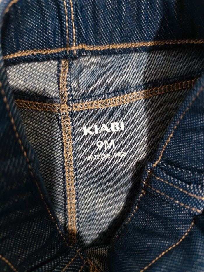 Legging/caleçon imitation jean T.9 mois - photo numéro 2