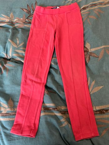 Pantalon / jegging / bas de survêtement rose 8 ans okaidi