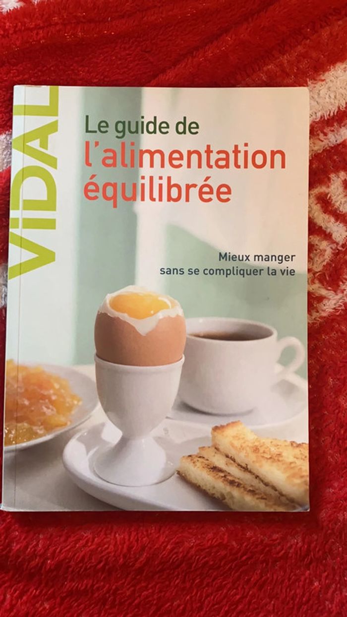 Livre le guide de l’alimentation équilibrée