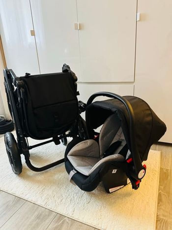 Poussette 3 en 1 + cosy + accessoires - photo numéro 7