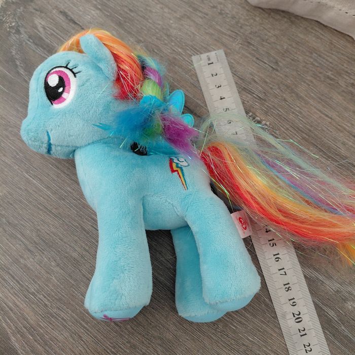MyLittlePony - peluche poney Rainbow Dash - photo numéro 6