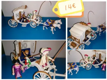 Théme* personnage & véhicule / princesse & carrosse