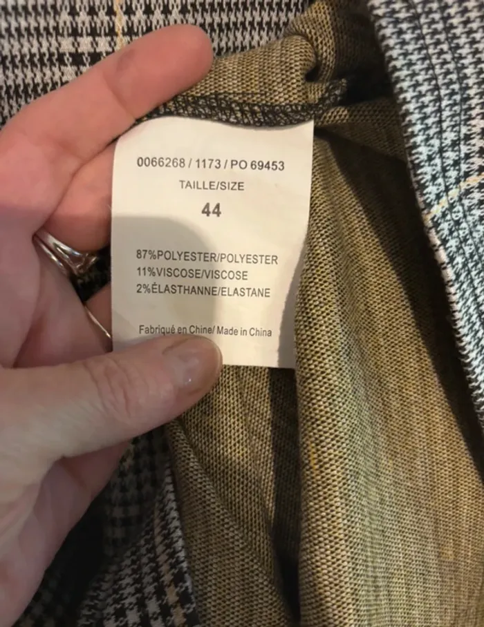 Robe motif Prince de Galles La Halle T44 - photo numéro 5