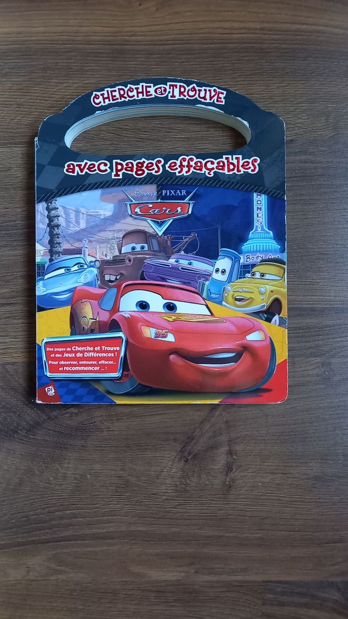 Livre ardoise Cars - photo numéro 1