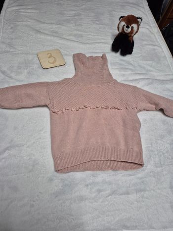 Pull col roulé 3ans